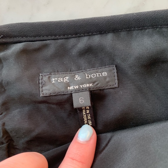 Rag & Bone Patterned Zip-Up Skirt - Picture 3 of 4